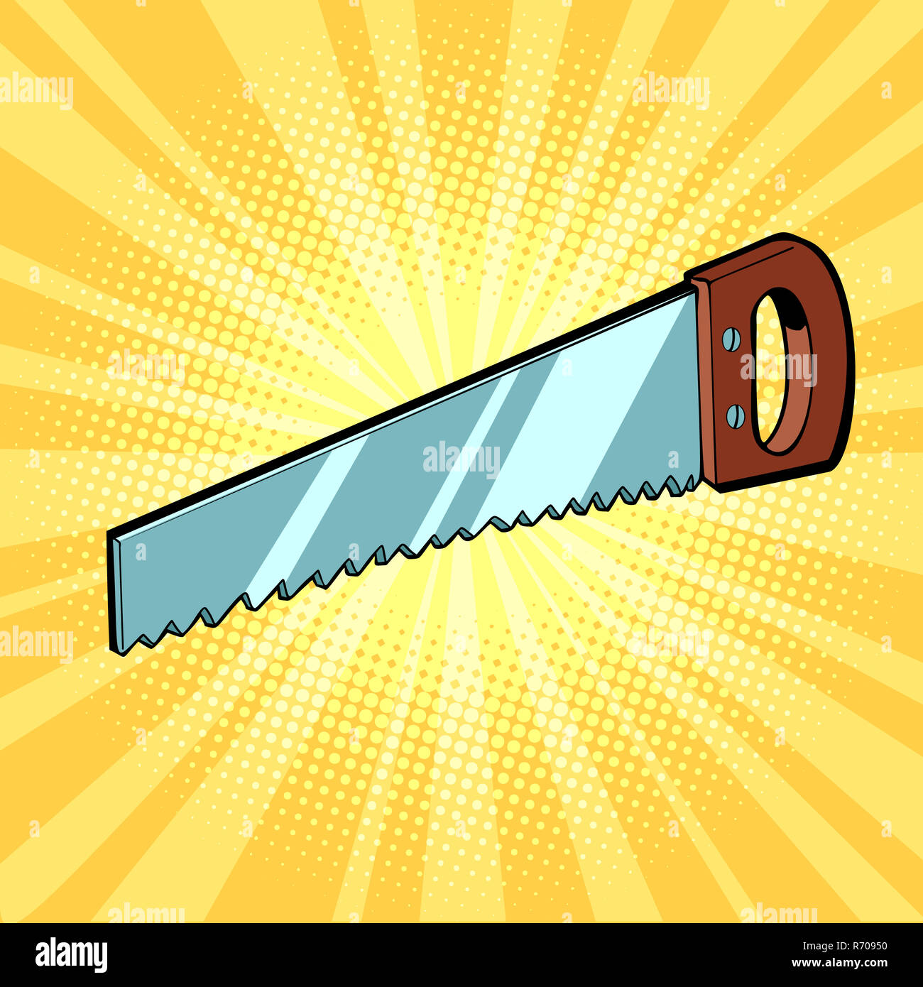 hand saw tool Stock Photo Alamy