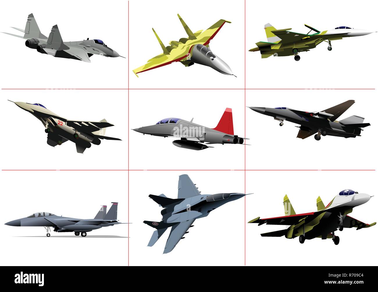 Air force team. Vector illustration Stock Vector Image & Art - Alamy