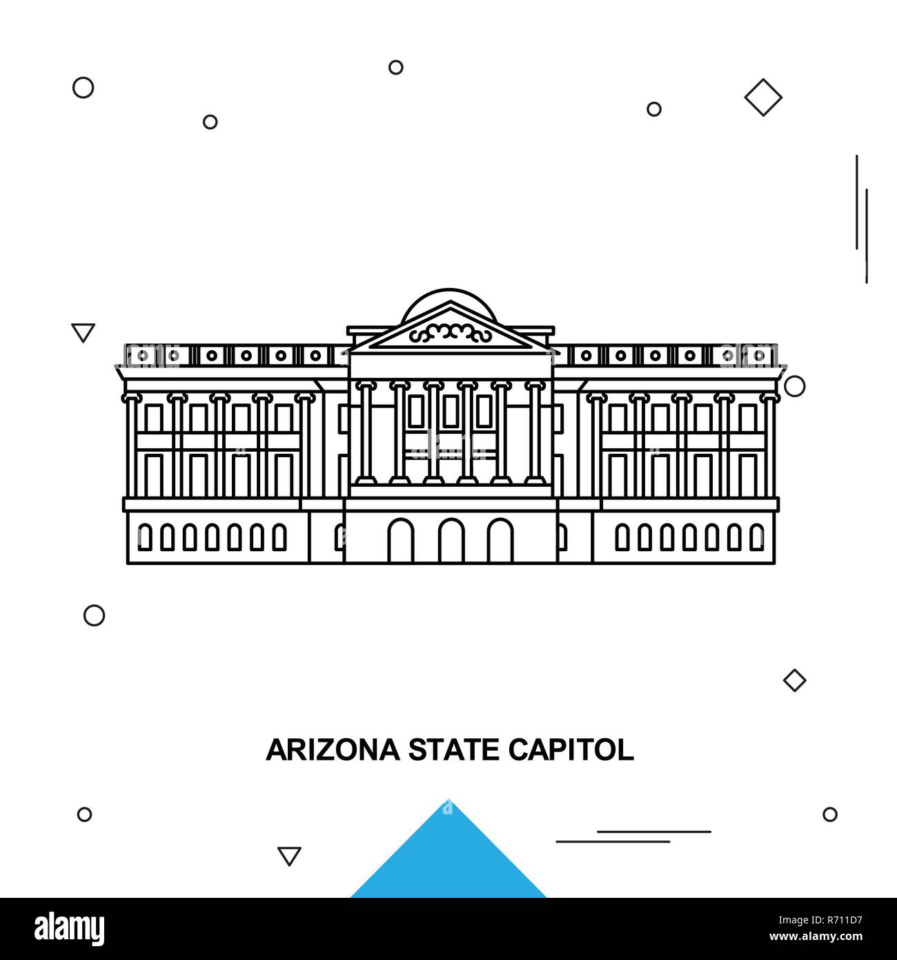 Phoenix arizona historic Stock Vector Images Alamy