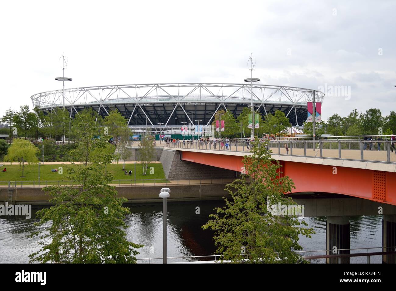 Stratford olympic park Stock Photo Alamy