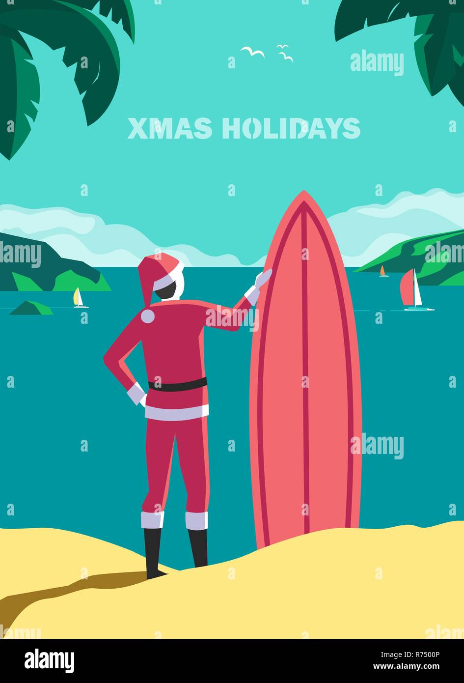 Christmas vacation poster Stock Vector Image & Art Alamy