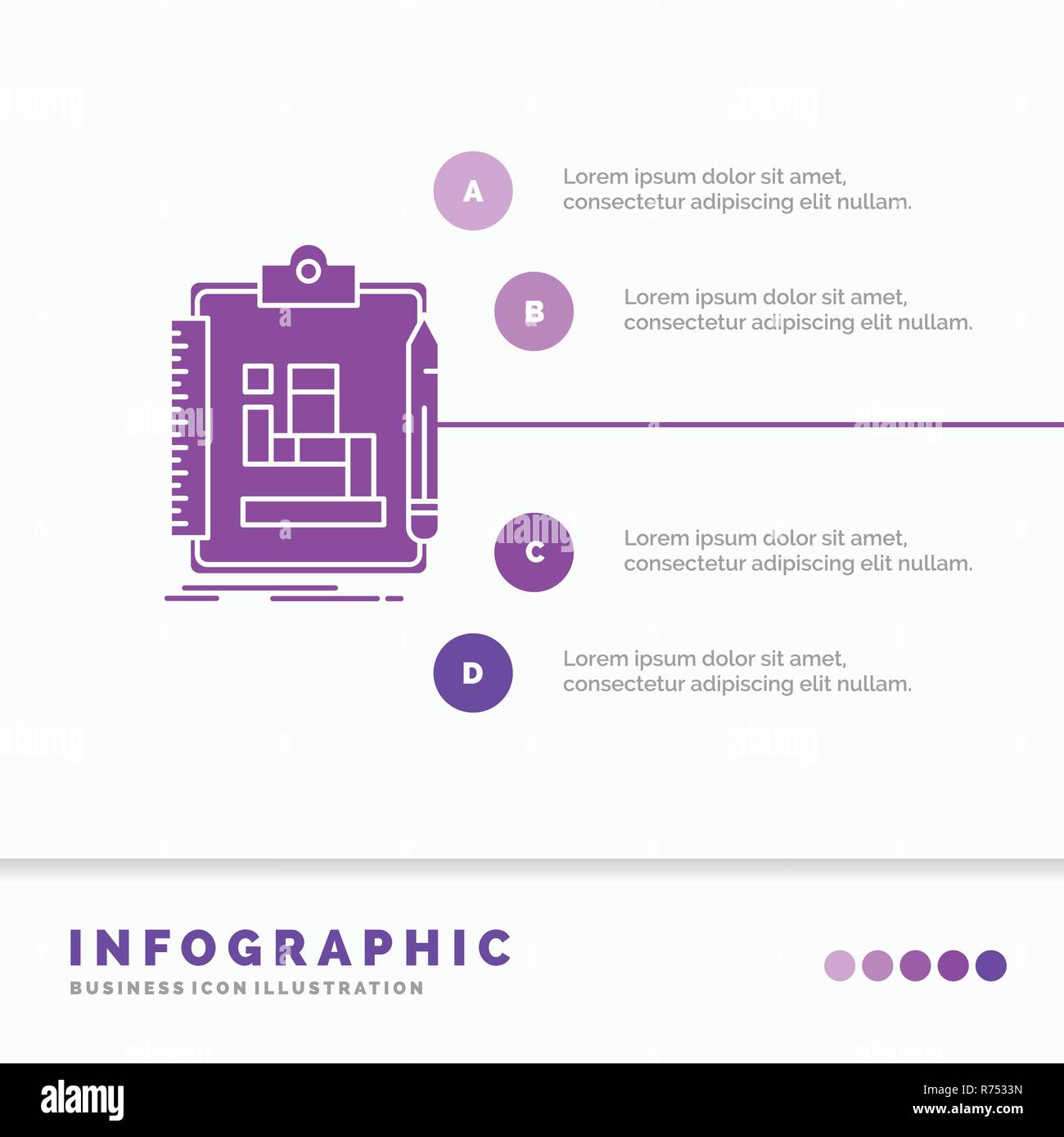 Algorithm, process, scheme, work, workflow Infographics