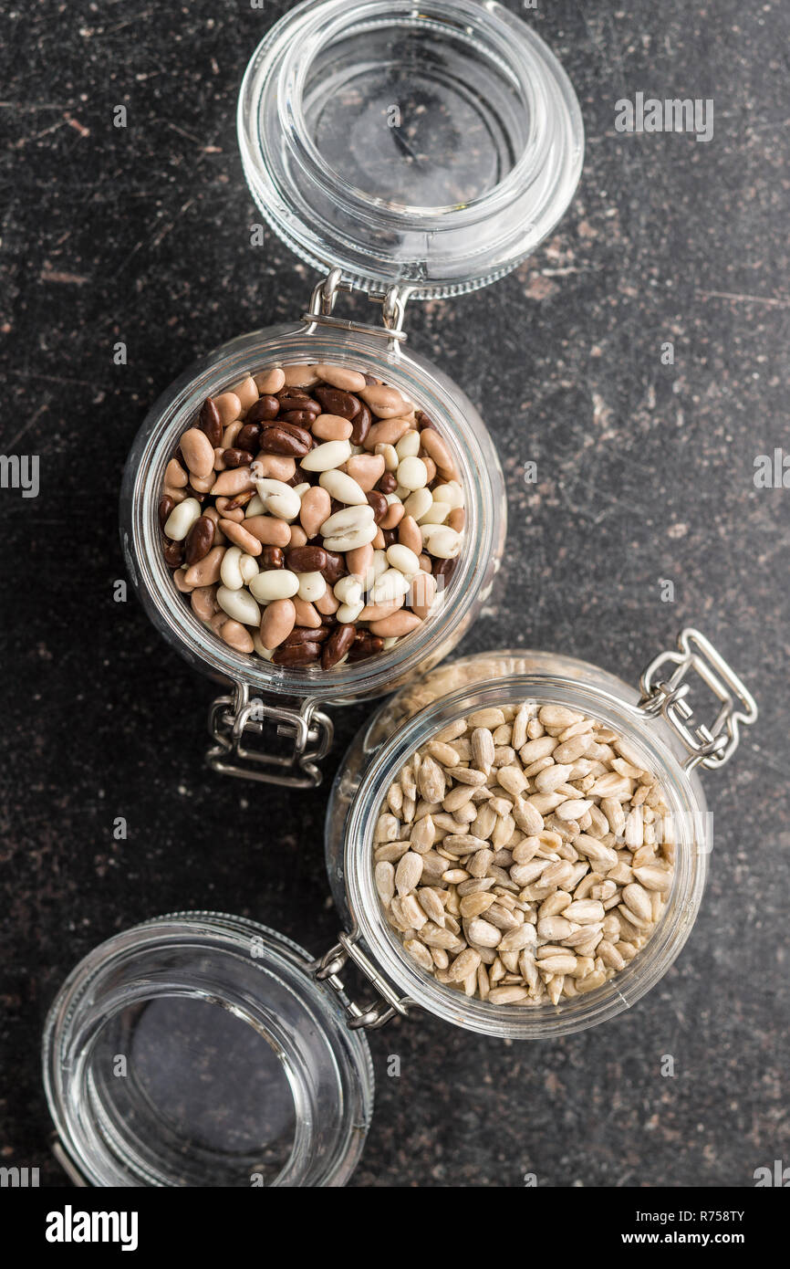 Chocolate covered sunflower seeds Stock Photo Alamy