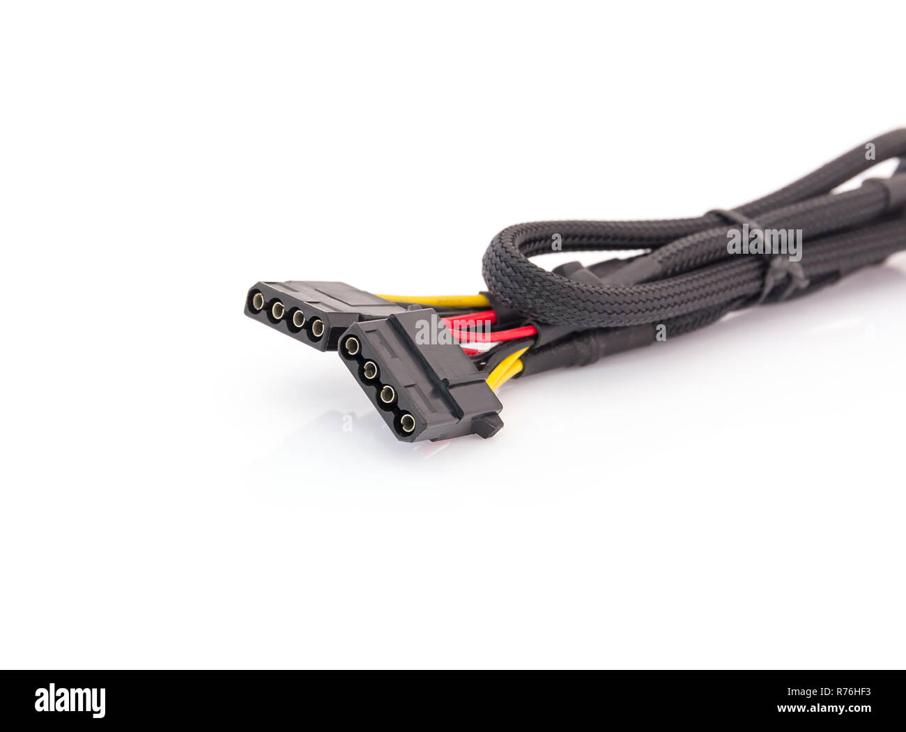 Plug of computer power supply Stock Photo Alamy