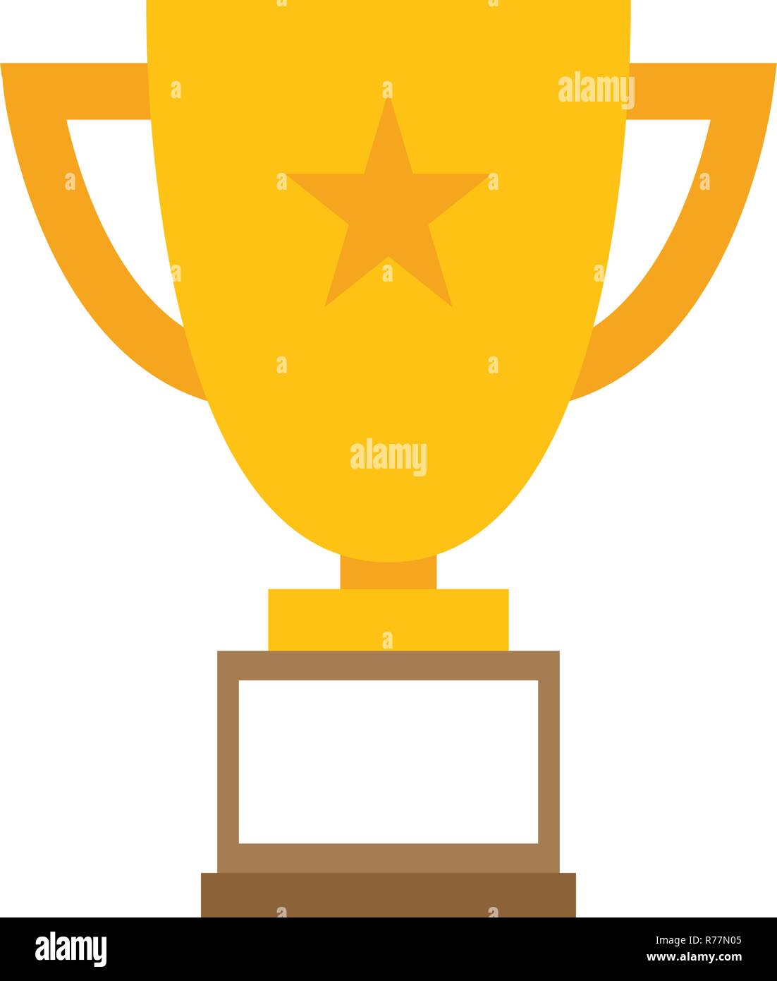 Trophy cup graphic design template vector Stock Vector Image & Art Alamy