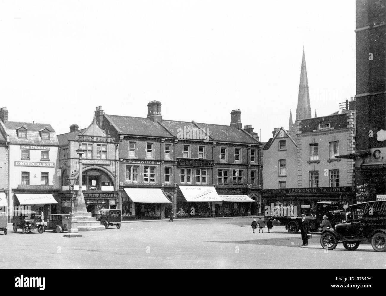 Grantham market place hires stock photography and images Alamy