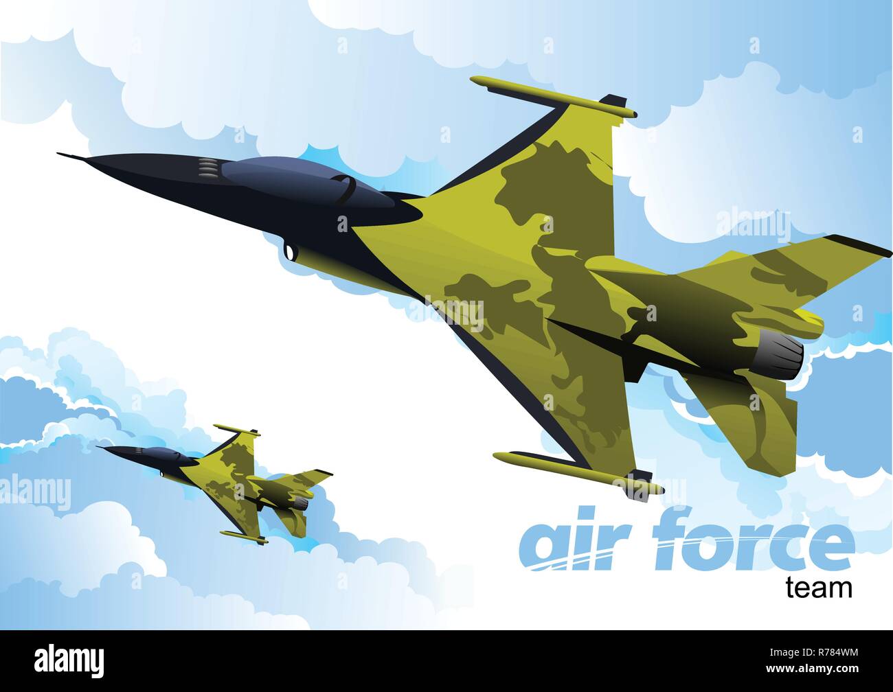 Air force Stock Vector Images - Alamy