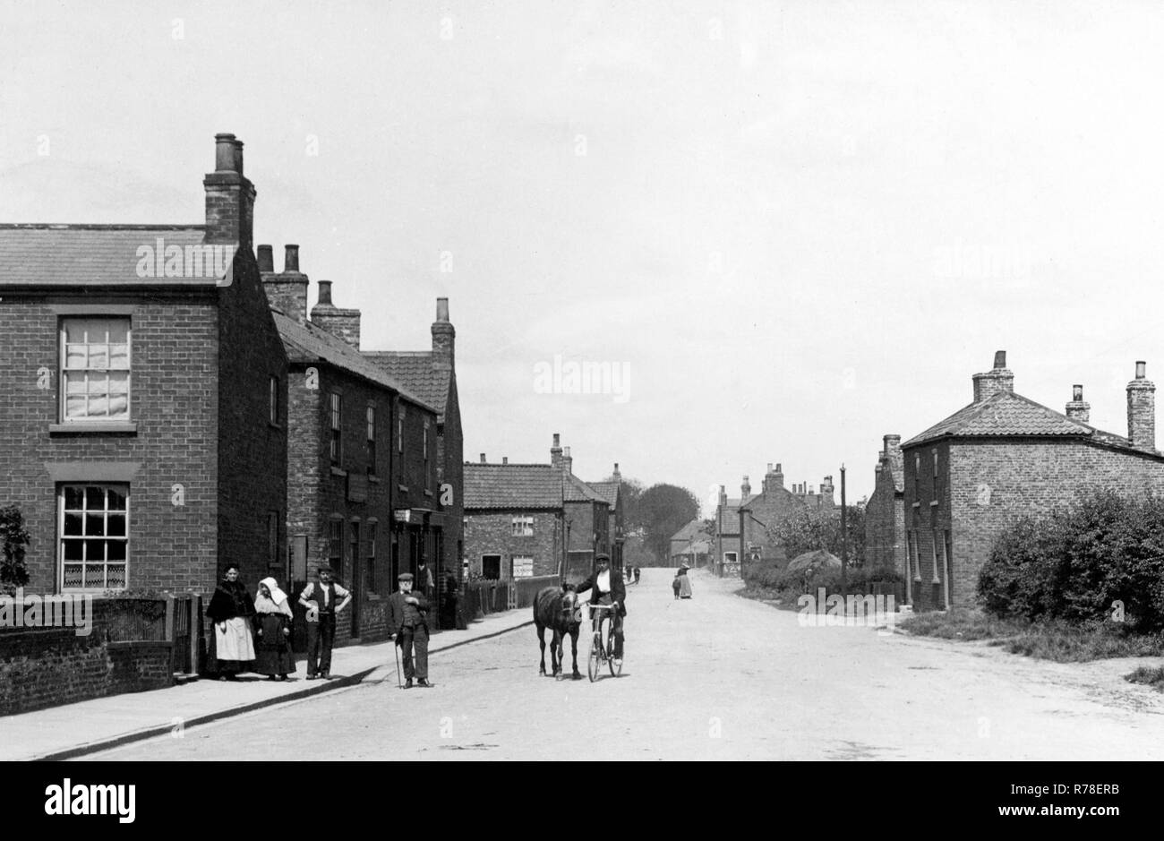 Eastoft Road, Crowle Stock Photo Alamy