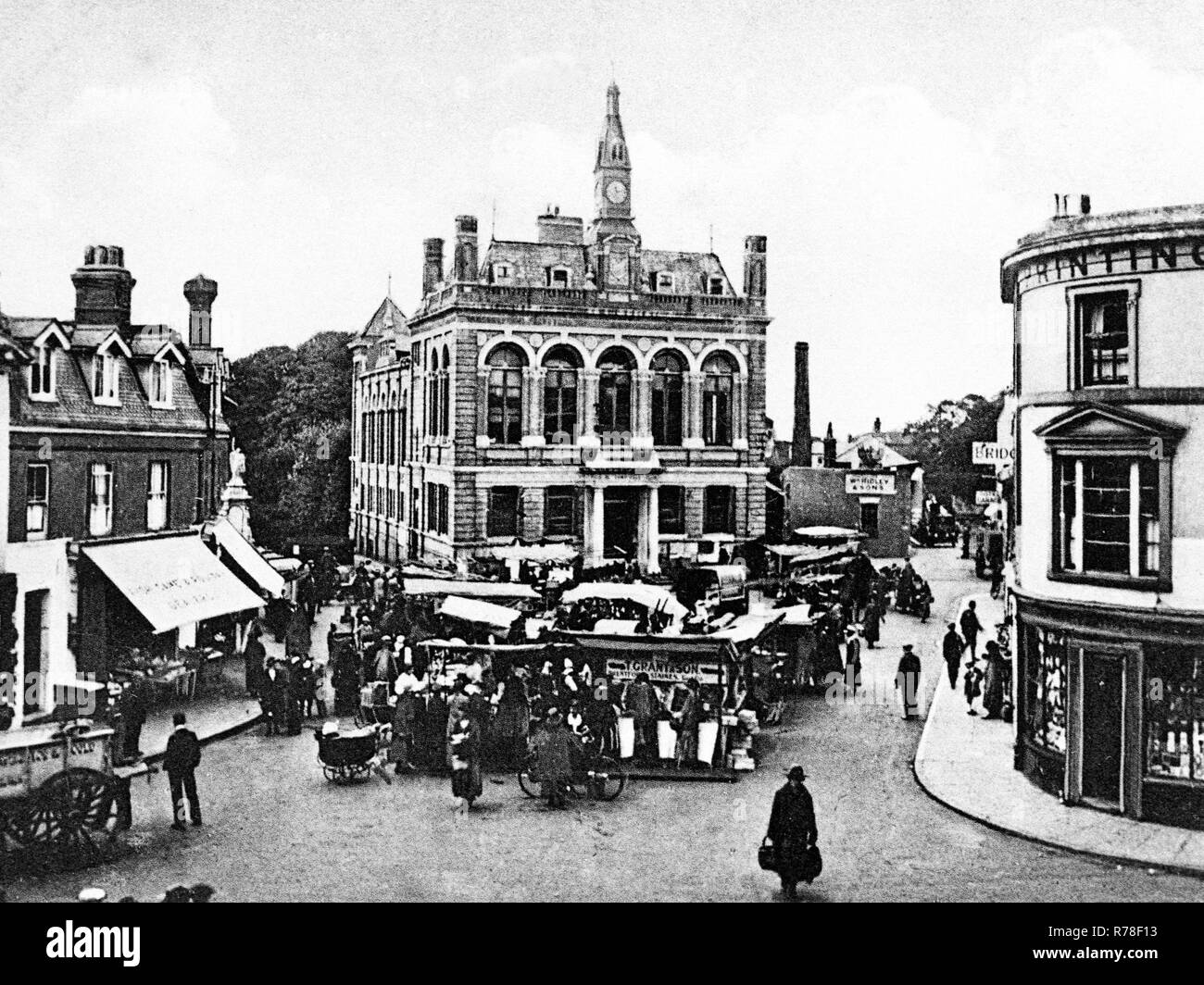 Market Square, Staines Stock Photo Alamy