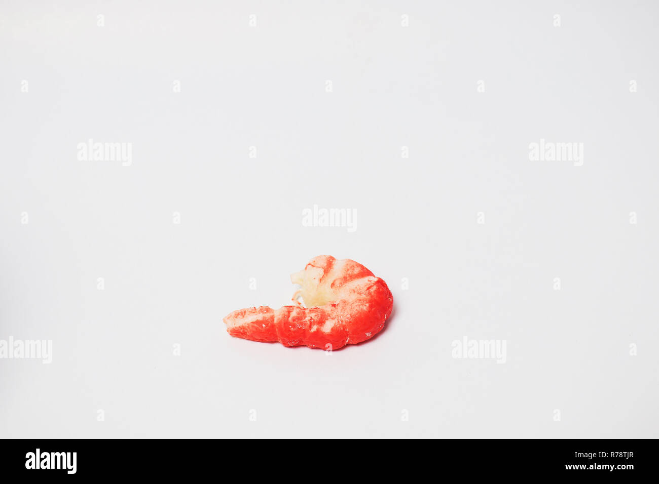 red shrimp white Stock Photo Alamy