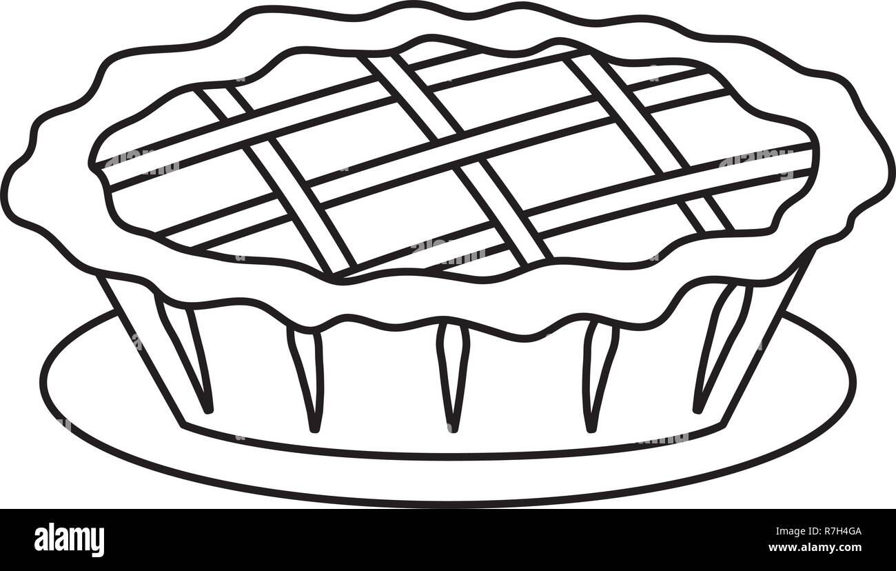 Meat pie Black and White Stock Photos & Images Alamy