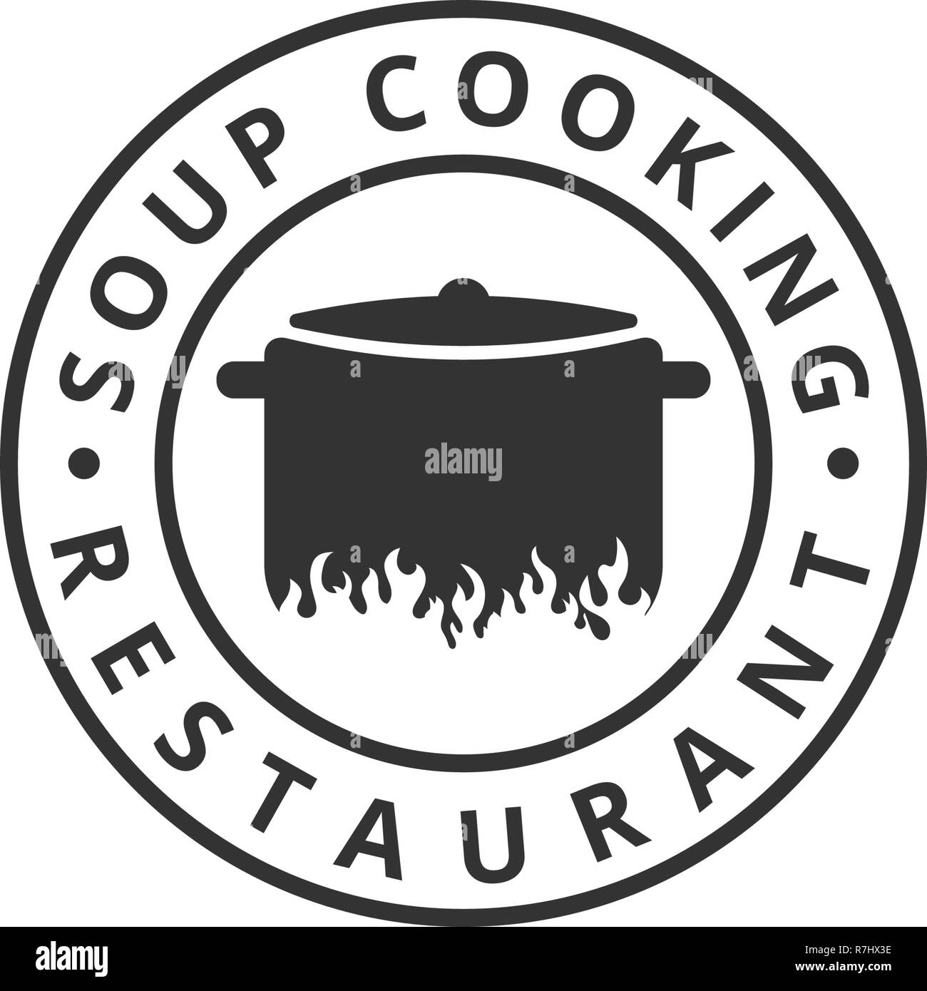 Soup cooking logo design template vector Stock Vector Image & Art Alamy