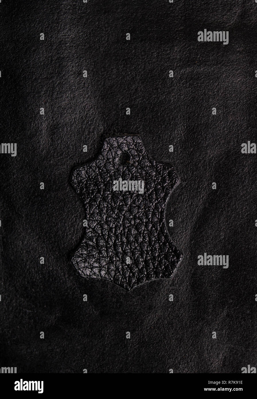 leather symbol black Stock Photo Alamy