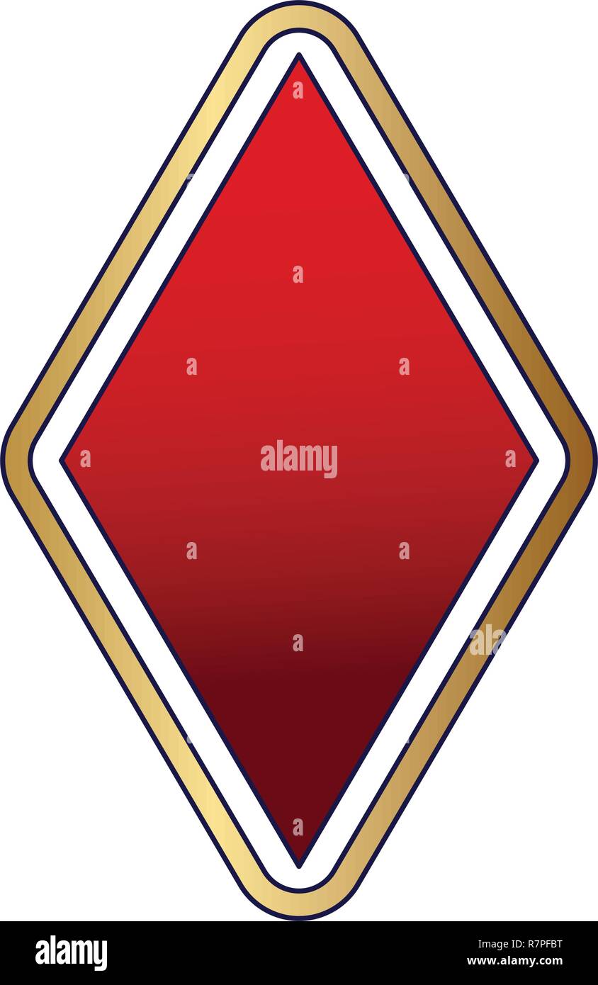 Diamond card symbol Stock Vector Image & Art Alamy