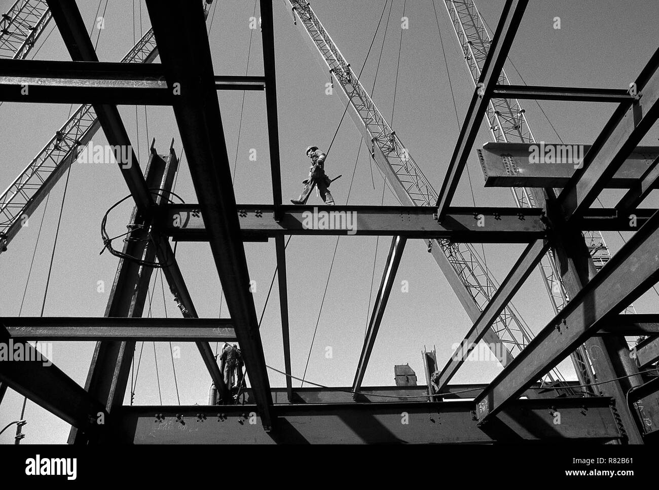 Steel erectors hires stock photography and images Alamy