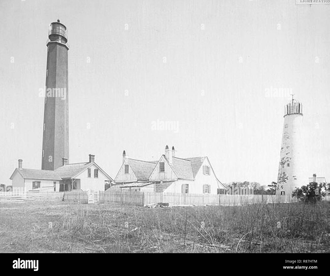 Cape Romain Lighthouses Stock Photo Alamy