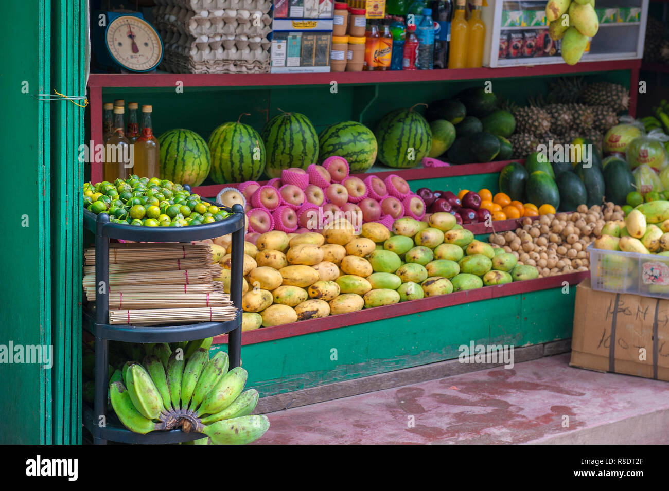 Fruit Stall in the Philippines Stock Photo Alamy
