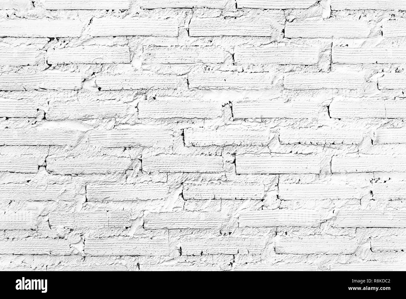 White brick wall vintage texture background Stock Photo Alamy