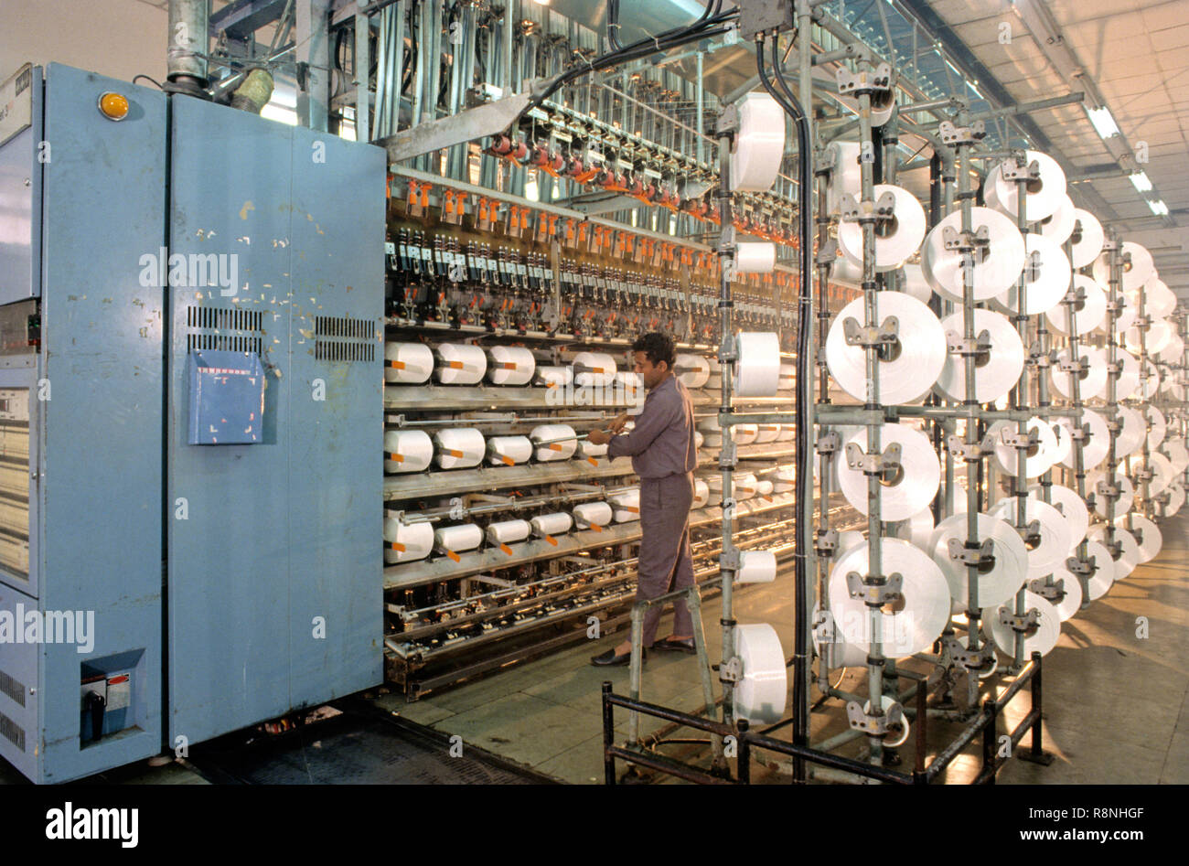 Textile Factory Stock Photo Alamy