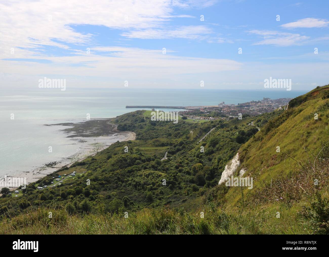 Capelleferne , Kent Stock Photo Alamy
