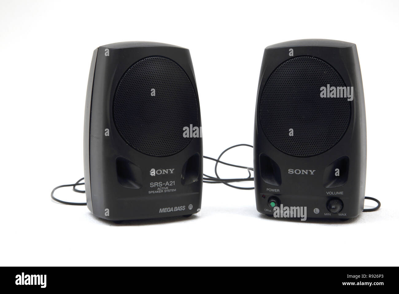 Sony SRS A21 Active Speaker System Stock Photo Alamy