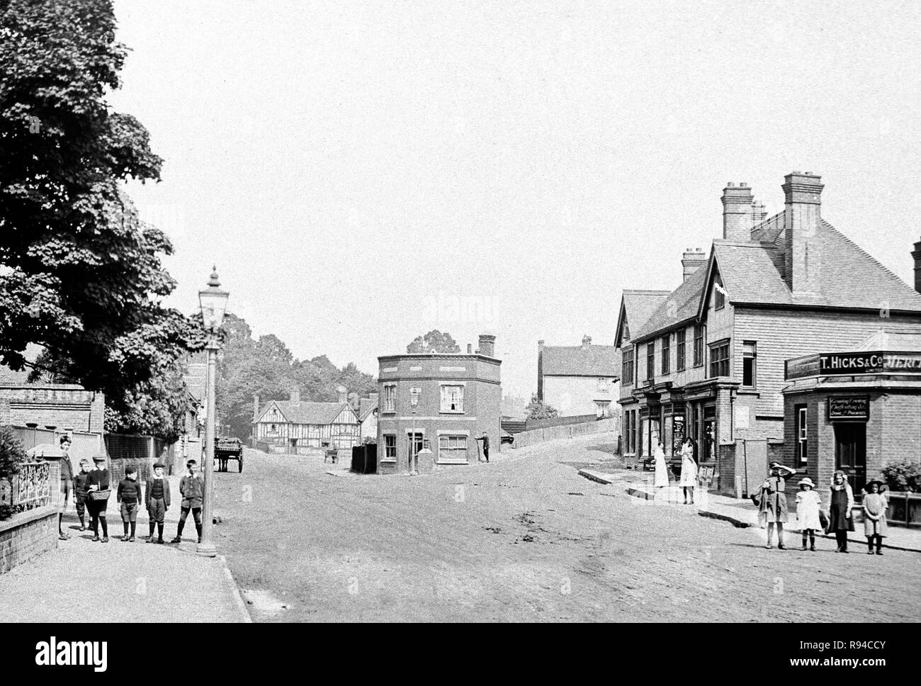 Lower Street, Stansted Stock Photo Alamy