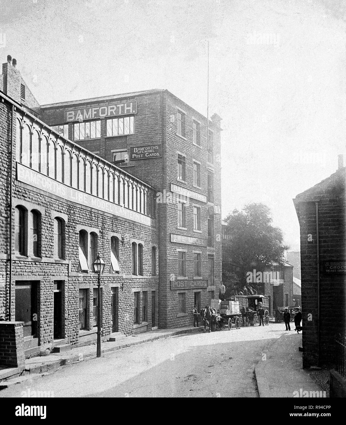 Bamforths factory, Holmfirth Stock Photo Alamy