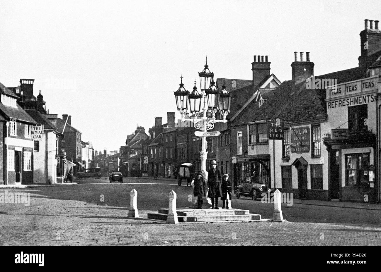 Market Square, Ringwood Stock Photo Alamy