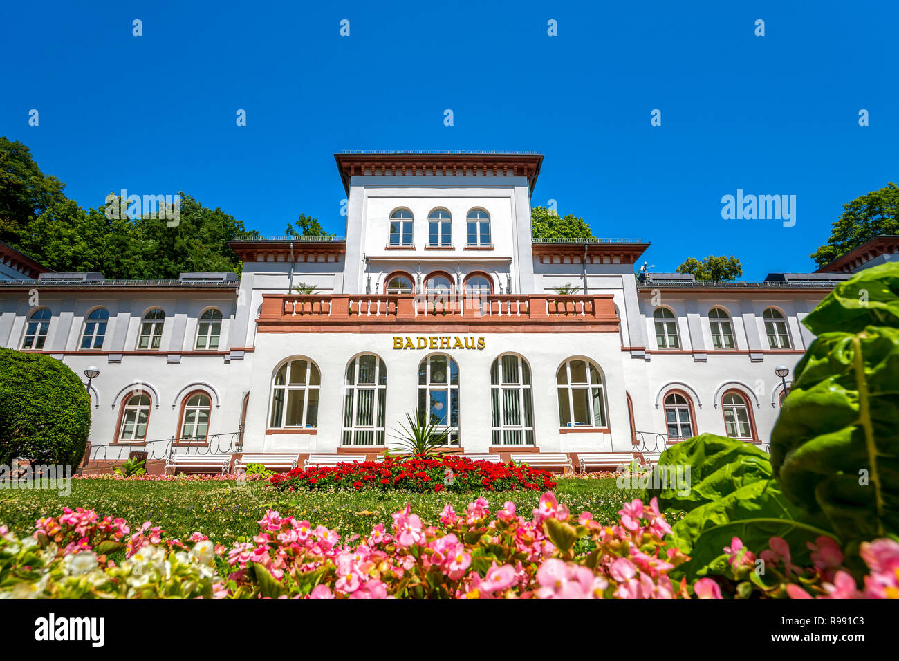 Bath House, Bad Vilbel, Germany Stock Photo Alamy