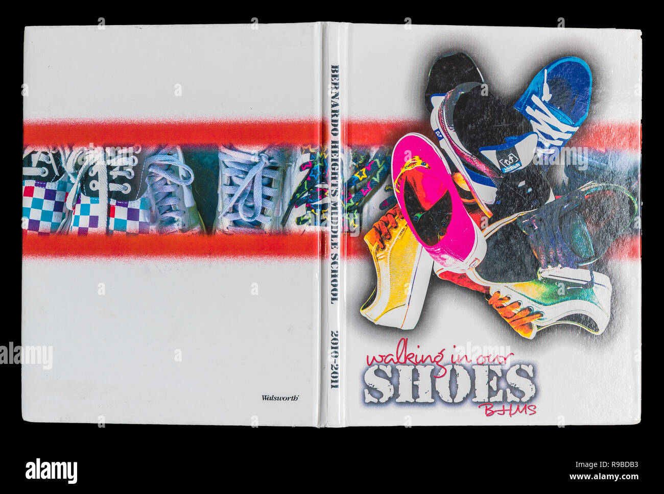 junior high school yearbook Stock Photo Alamy