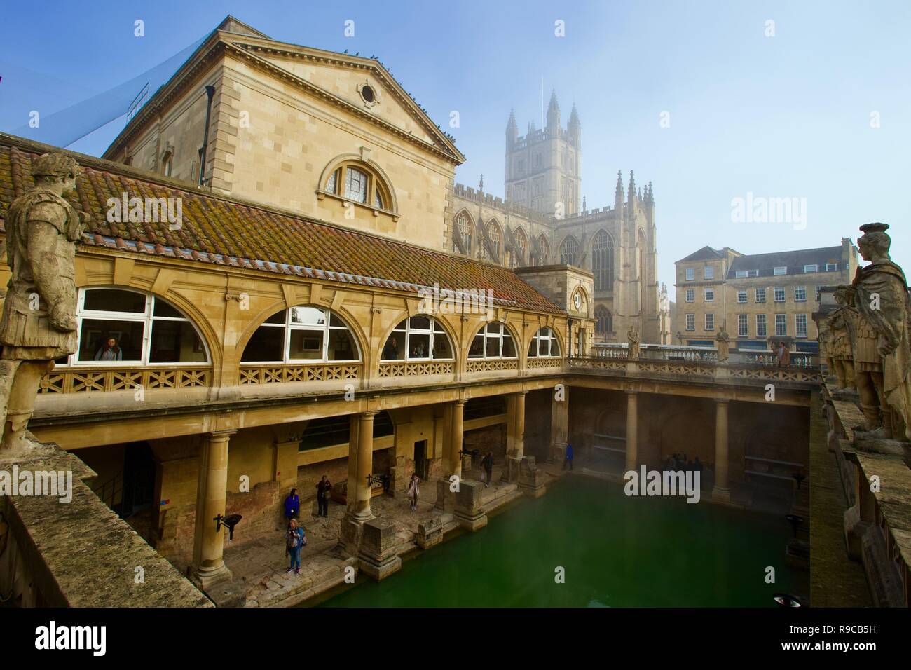 Roman Baths, Bath,Somerset, England Stock Photo Alamy
