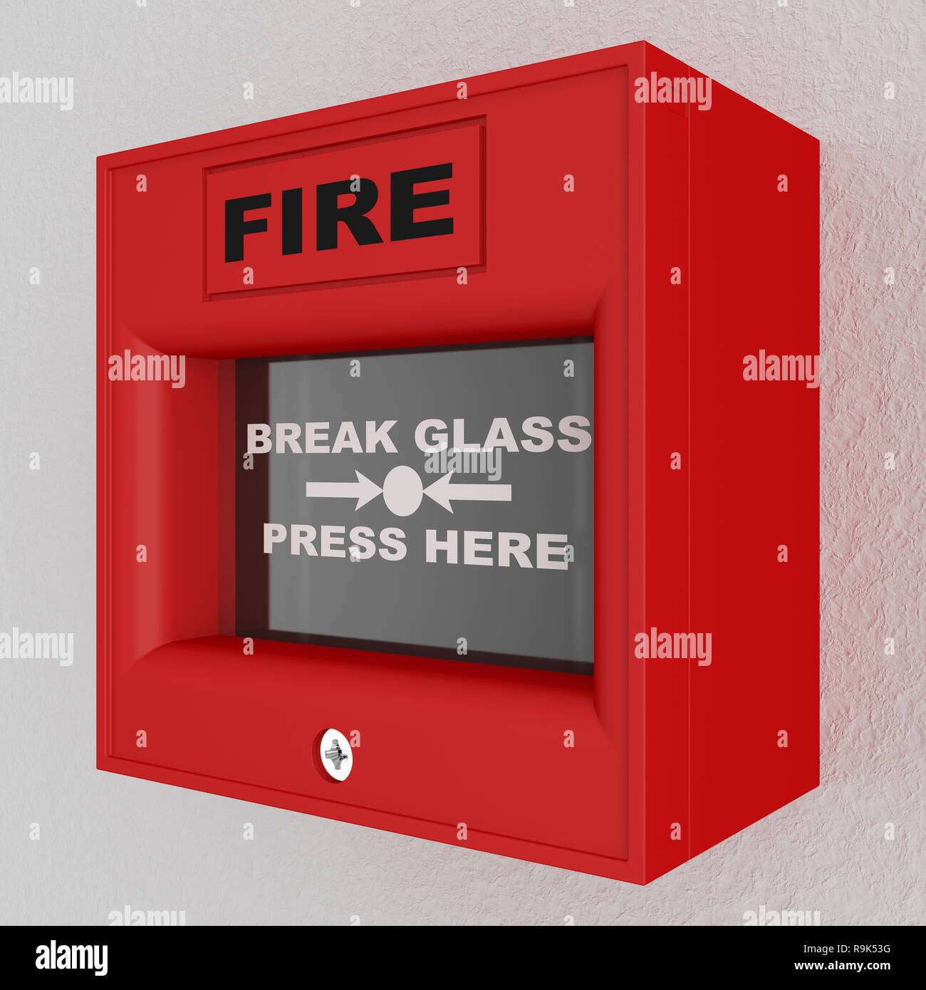 Fire alarm break glass hires stock photography and images Alamy