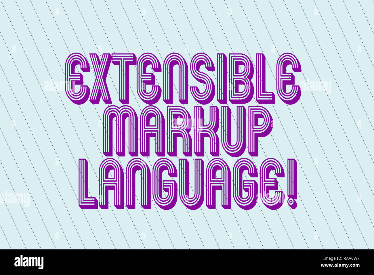 Extensible markup language hires stock photography and images Alamy