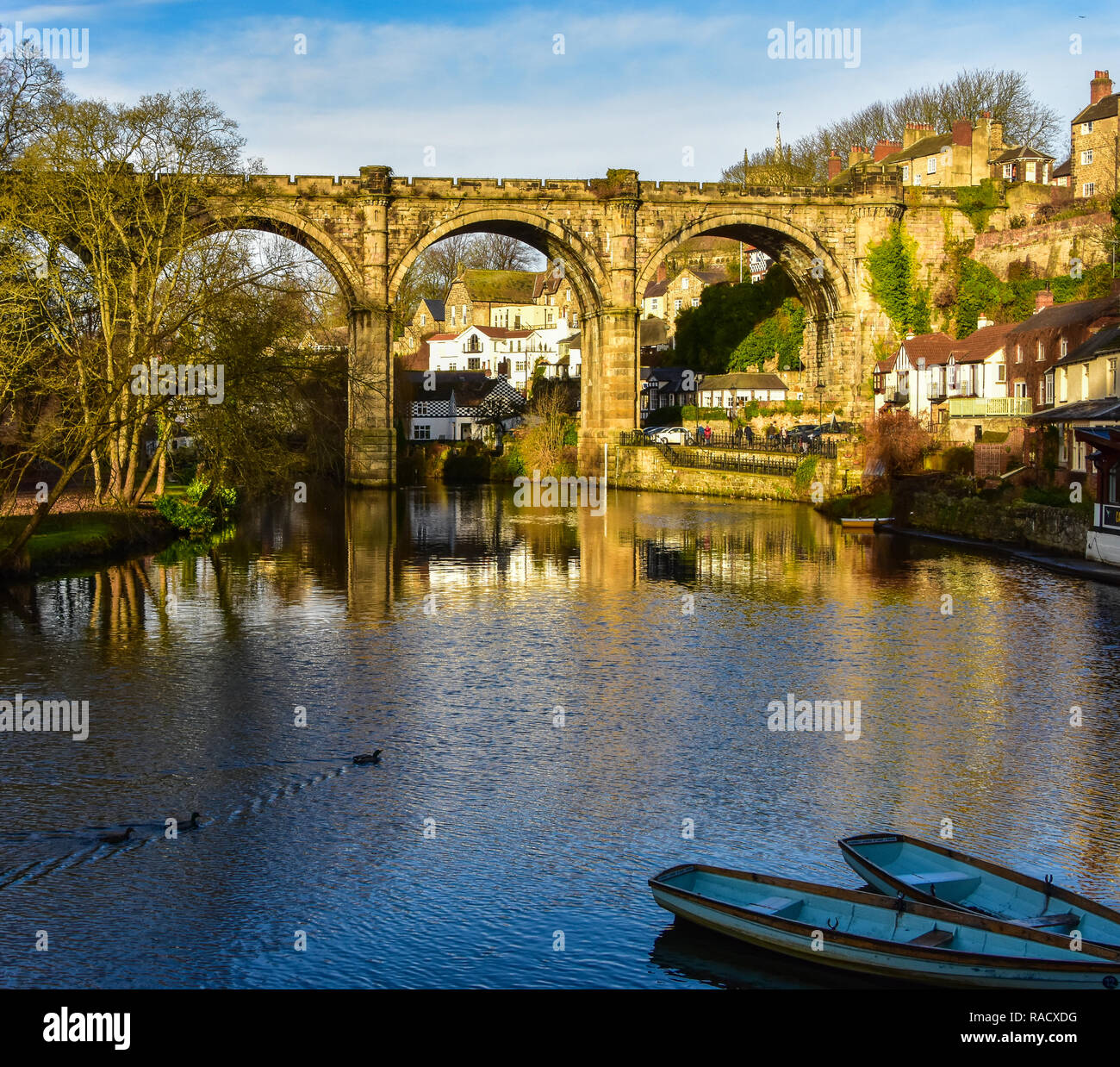 Knaresborough, UK Stock Photo Alamy