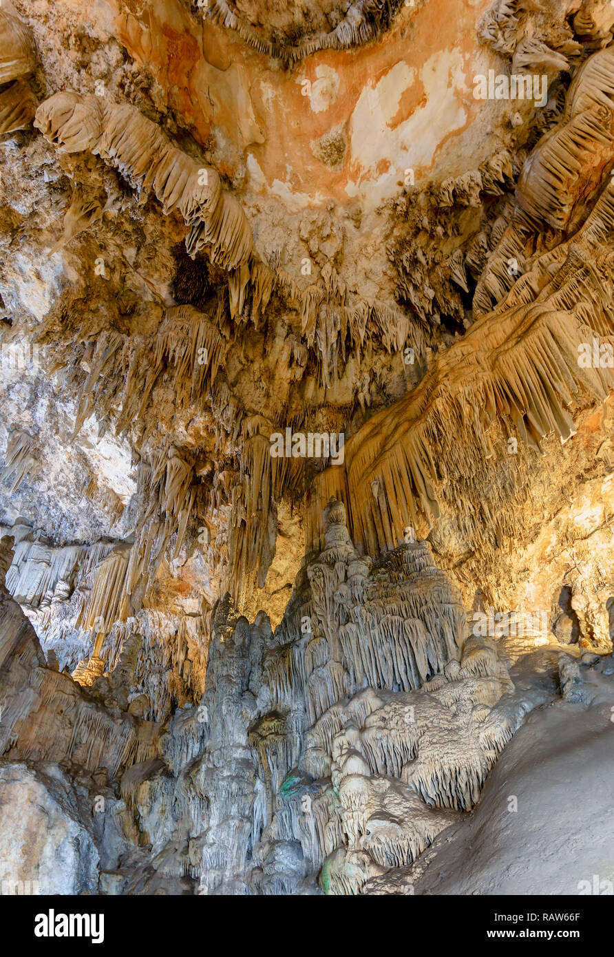Inside Nerja cave, Malaga, Spain Stock Photo Alamy