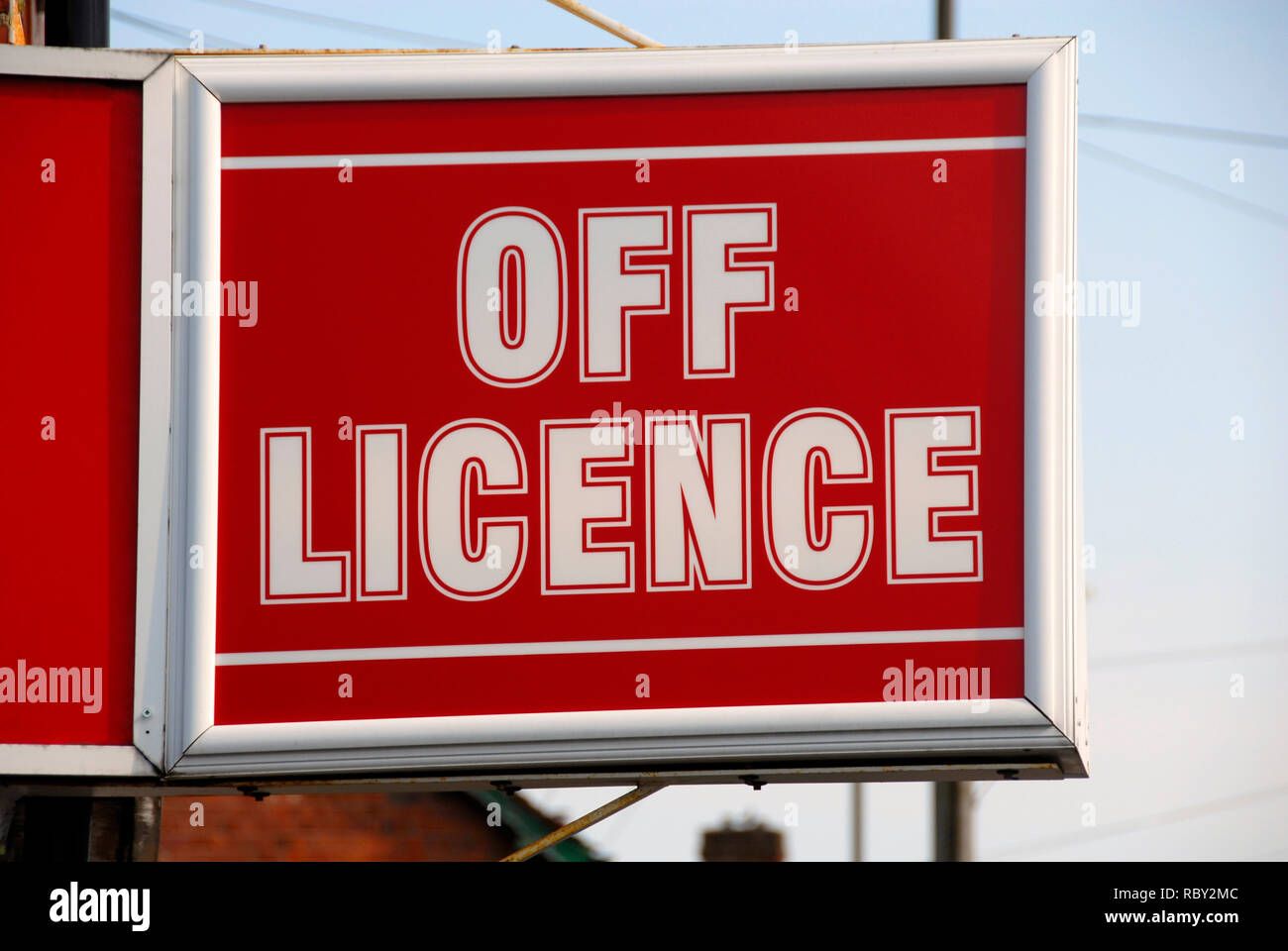 Off Licence And Sign High Resolution Stock Photography and Images Alamy