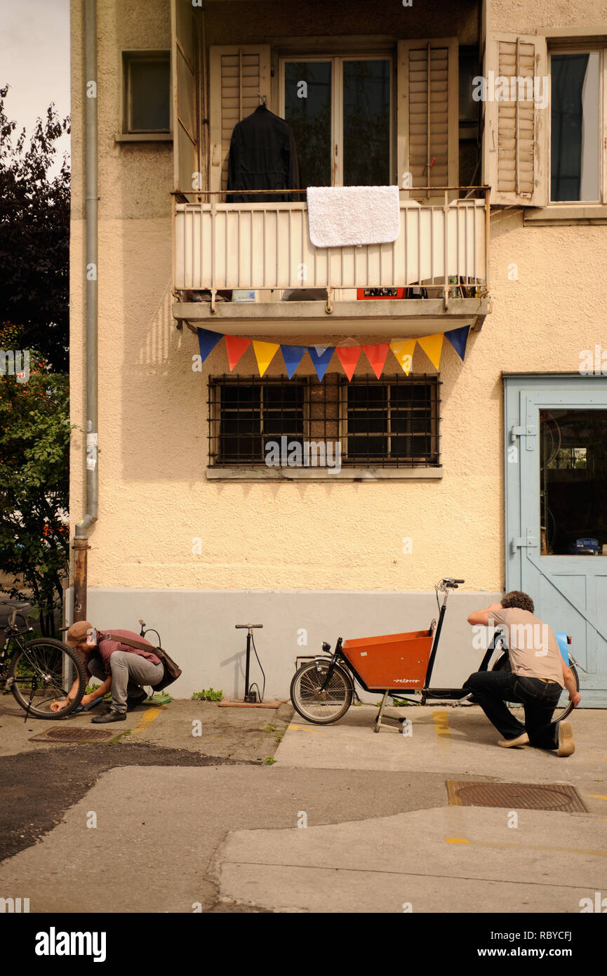 Zurich West Stock Photo Alamy