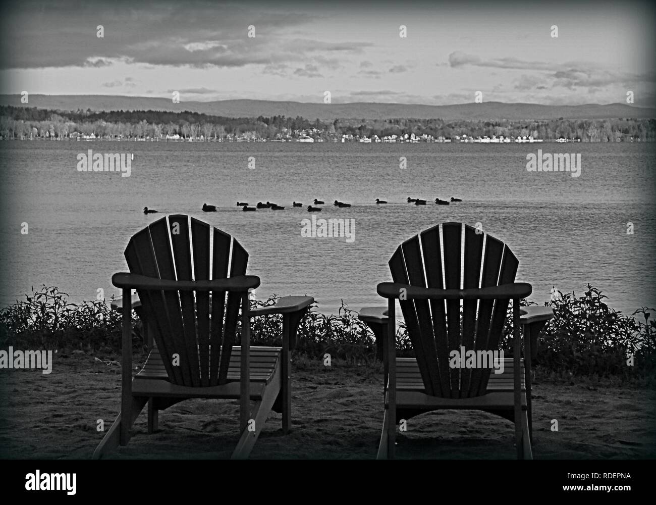 Adirondacks chairs hires stock photography and images Alamy