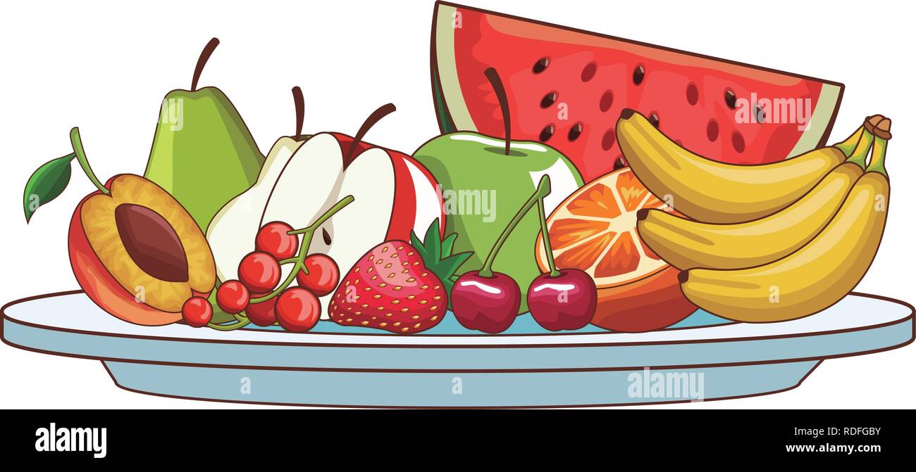 fruit tray icon Stock Vector Image & Art Alamy