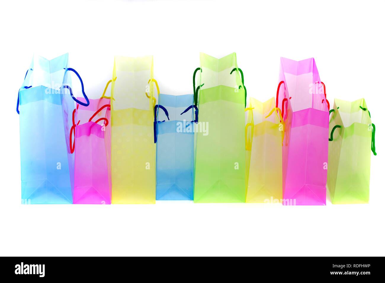 Plastic bags shopping Cut Out Stock Images & Pictures Alamy
