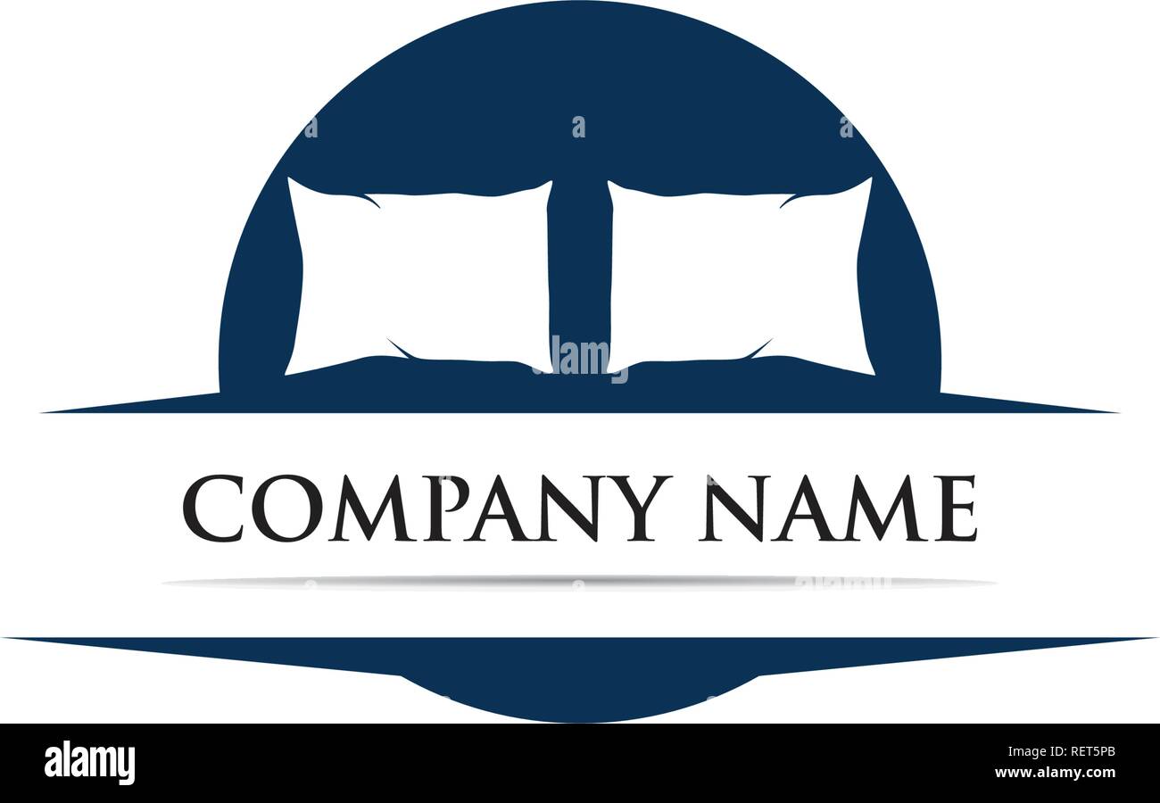 Bed logo vector template Stock Vector Image & Art Alamy