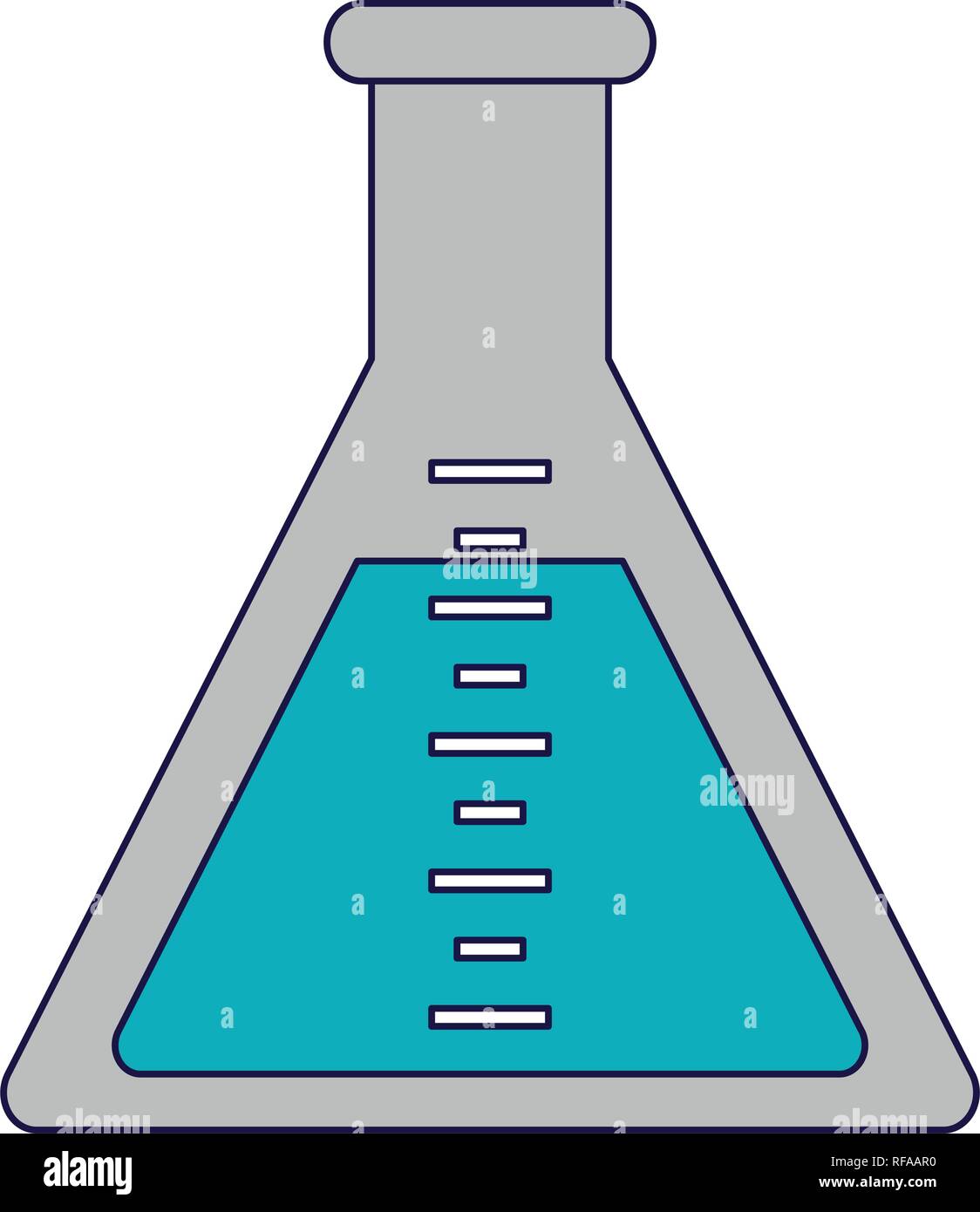 Chemistry flask glass Stock Vector Image & Art Alamy