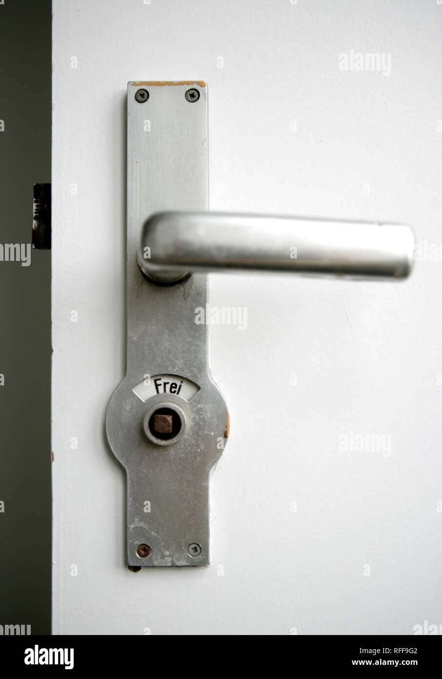 Toilet door handle hires stock photography and images Alamy