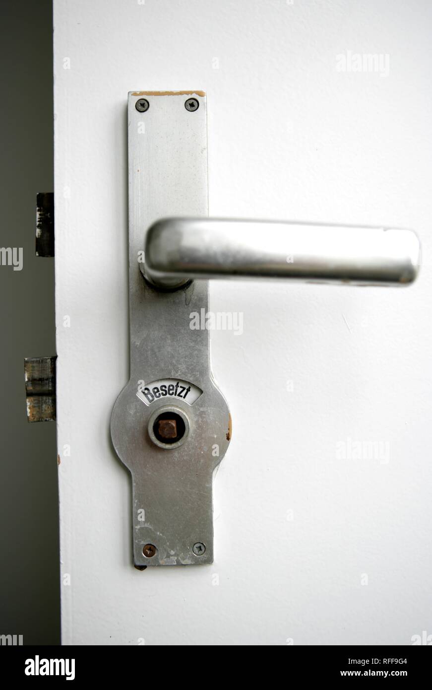 Occupied Door Handles