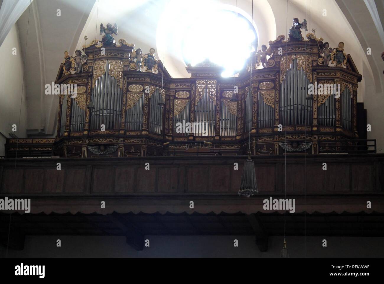 Bad Reichenhall St Zeno Orgel Stock Photo Alamy