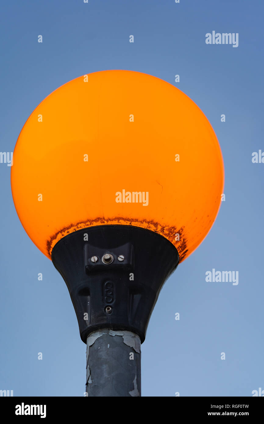 Red Light At Pedestrian Crossing Lights Stock Photos & Red Light At