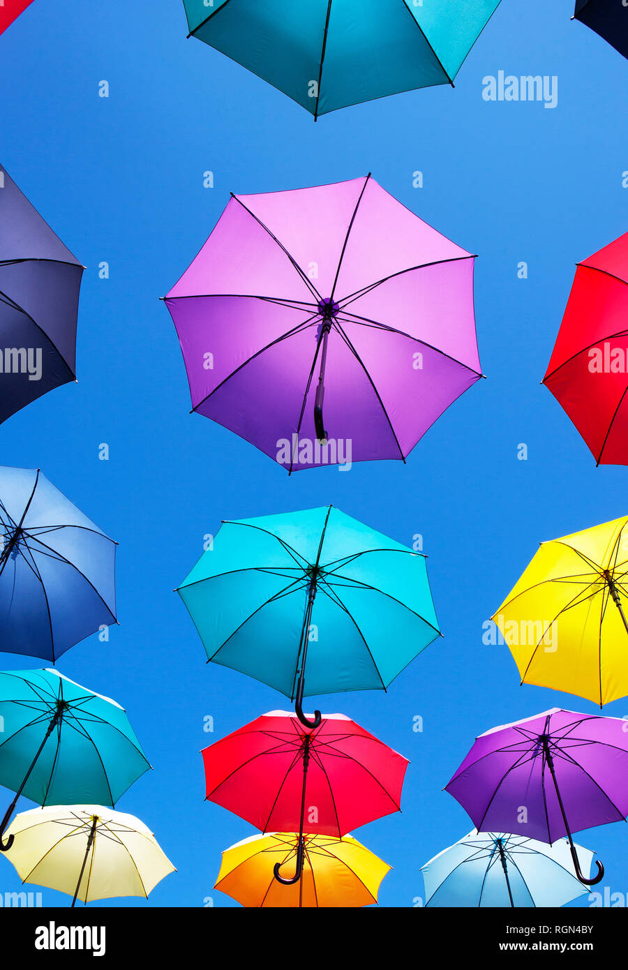 Diverse umbrellas hires stock photography and images Alamy