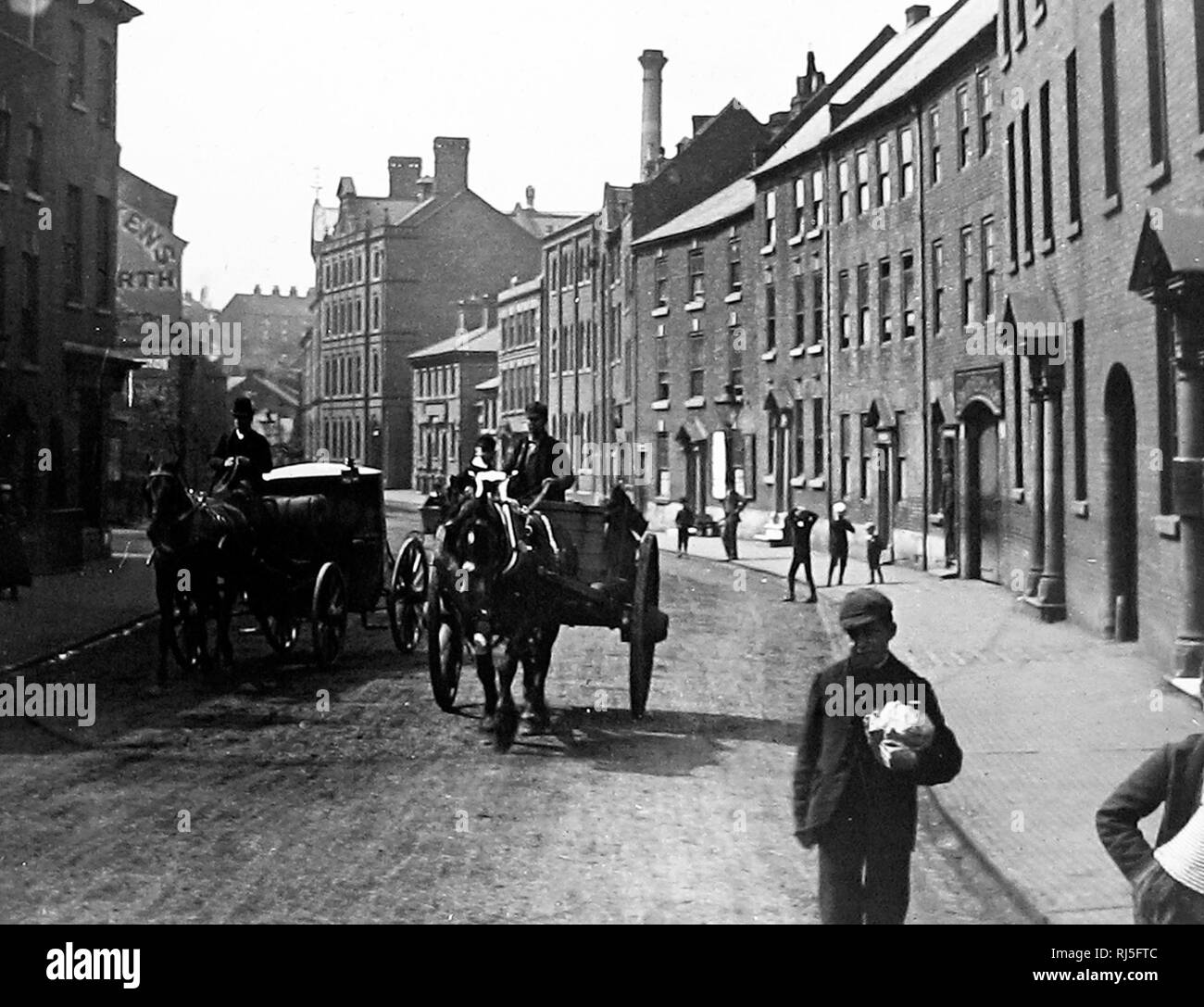 Mill Street, Kidderminster Stock Photo Alamy
