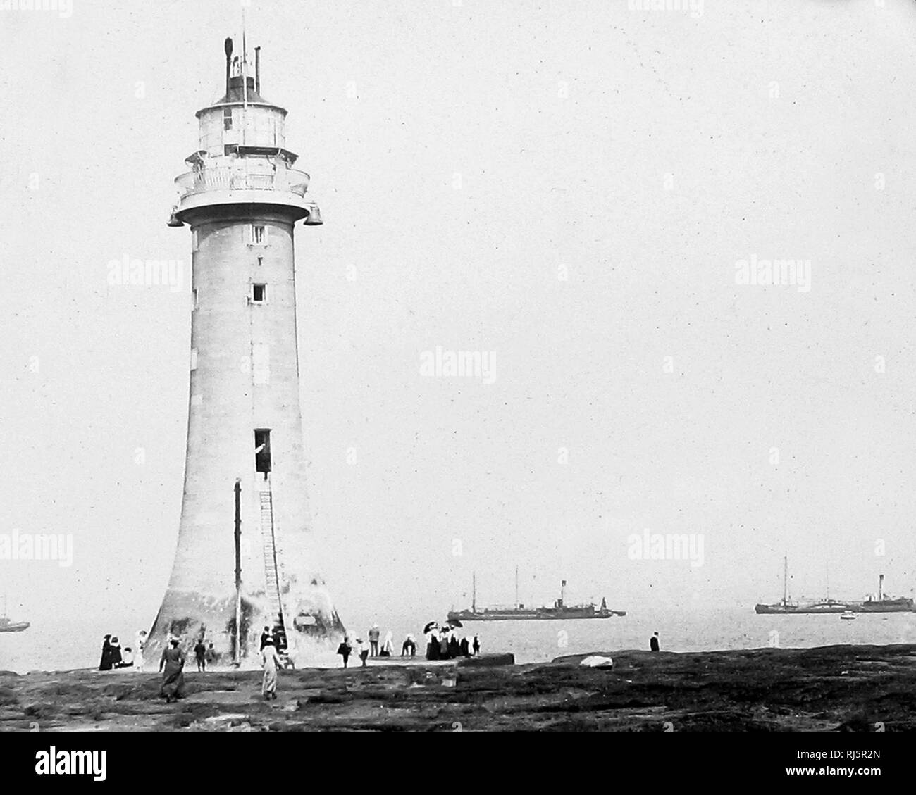 New Brighton Lighthouse Stock Photo Alamy