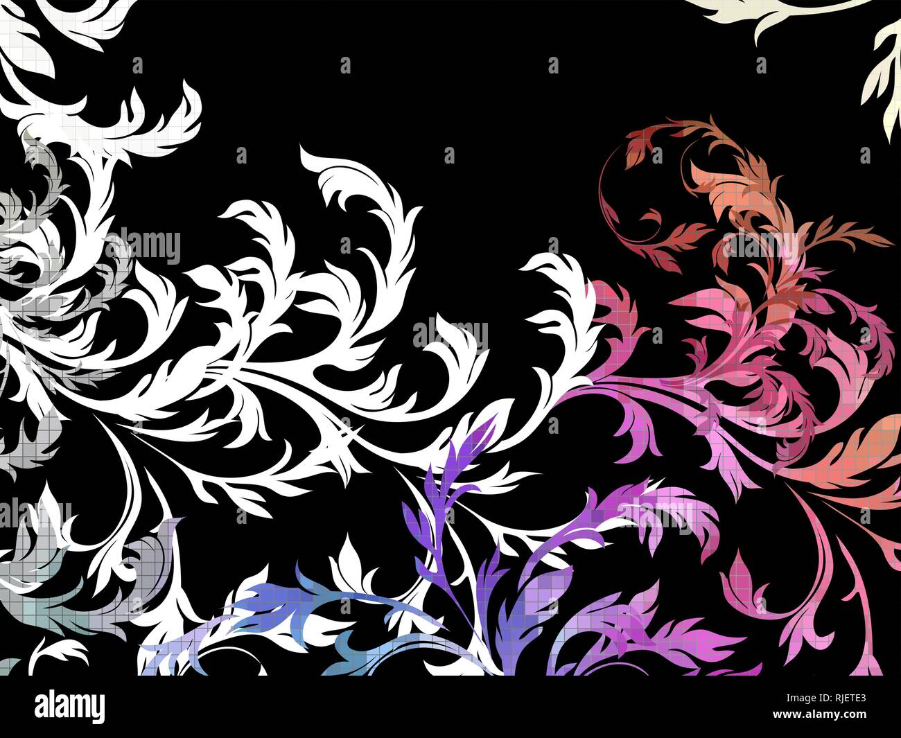 floral background, vector Stock Vector Image & Art Alamy